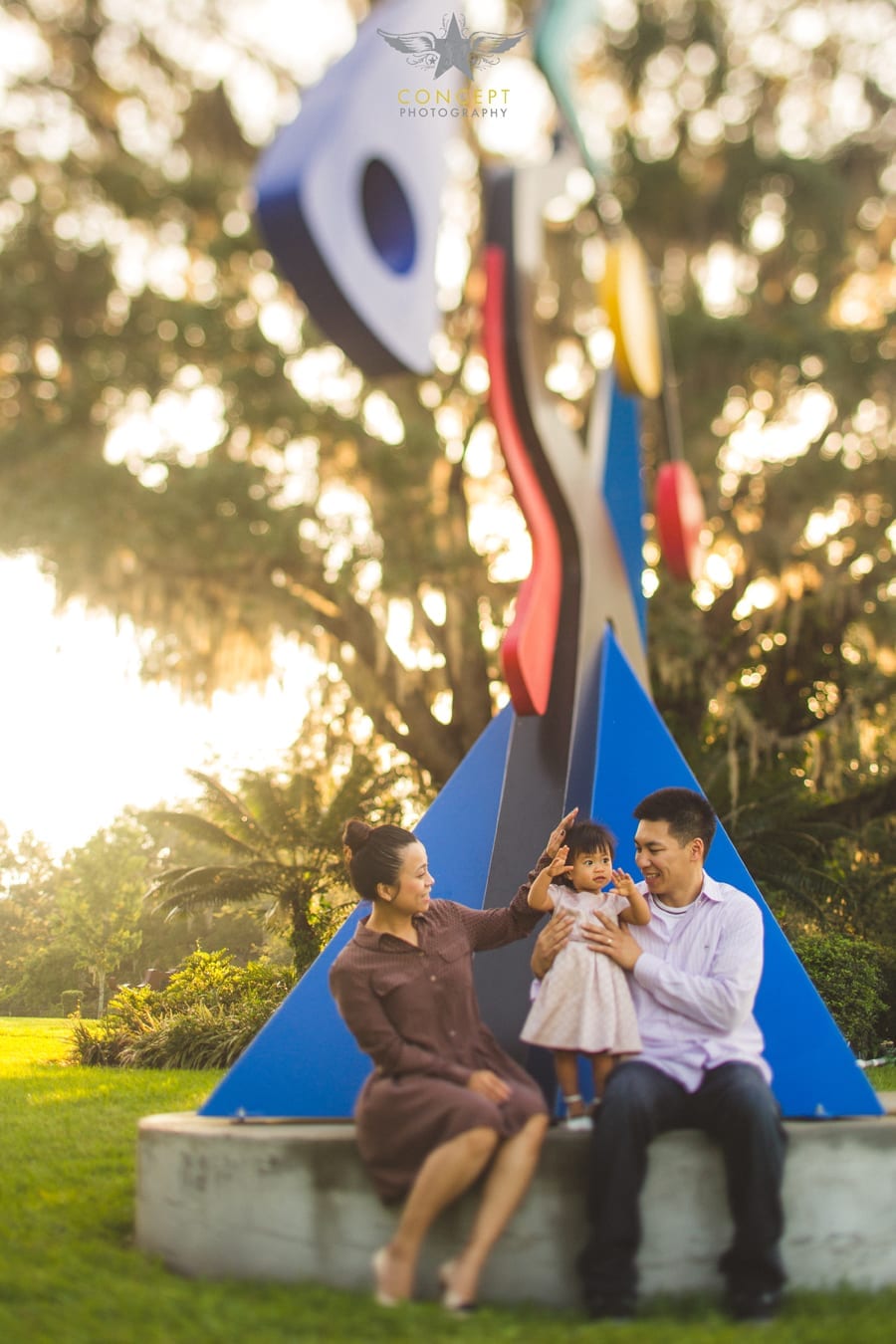 The Adorable Vu Family / Shot on the grounds of The